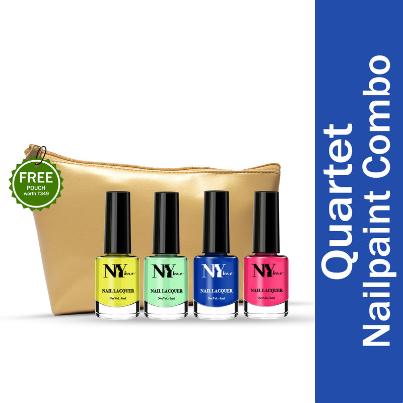 Quartet Nailpaint Combo 4 - Nervy Neons-1