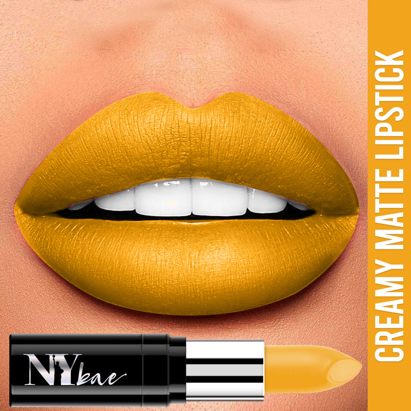 Lipstick  Creamy Matte  Yellow - Sexy Taxi 26-1