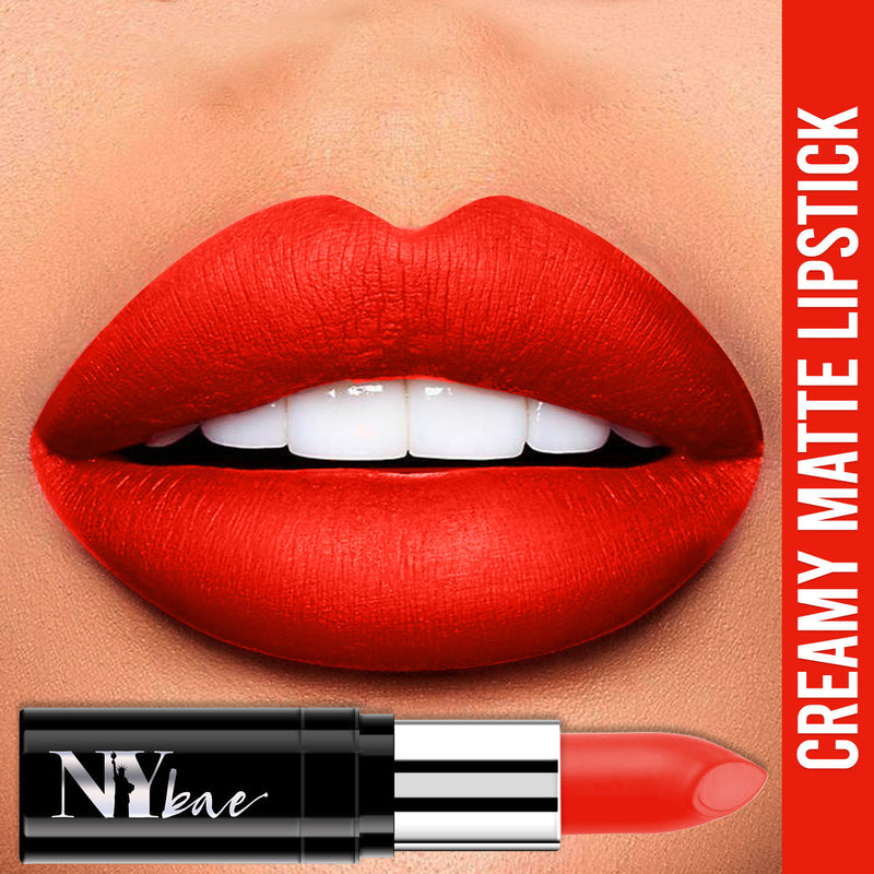 Lipstick  Creamy Matte  Orange - Central Park After Dark 8-1
