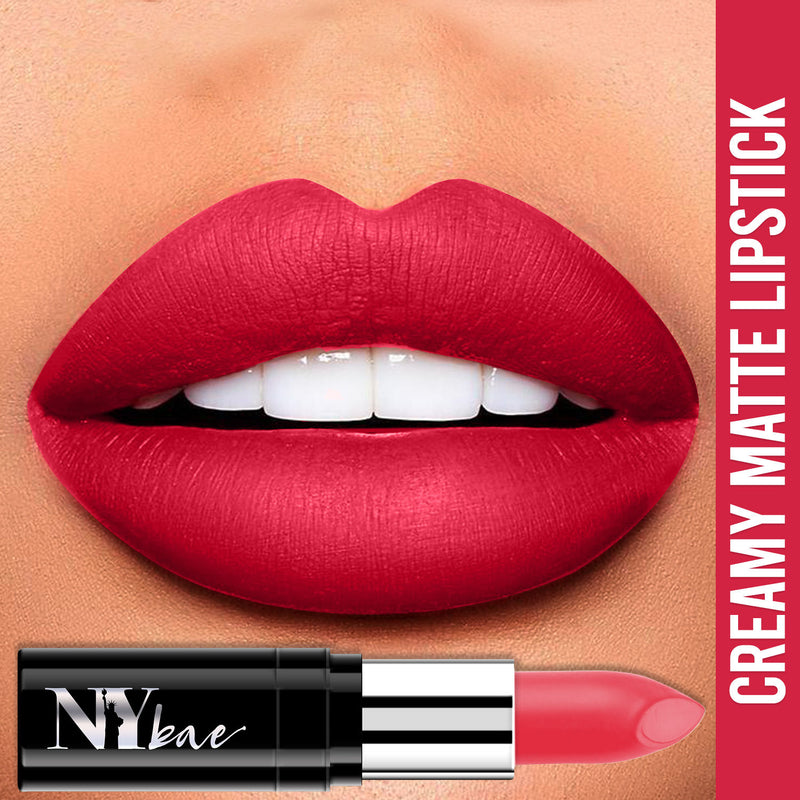 Lipstick  Creamy Matte  Pink - Princess Bay 18-1