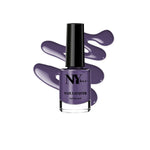 Nail Enamel , Creme, Gray - Milk with Crushed Blueberry 15-4