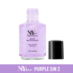 Erasin' Gel with beads Nail Lacquer Remover Purple sin 2 (30 ml)-2
