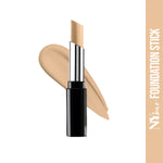 Almond Oil Infused Foundation Concealer Contour Color Corrector Stick, For Fair - Wheatish Skin, Runway Range - Backstage Look in Warm Ivory 03-1