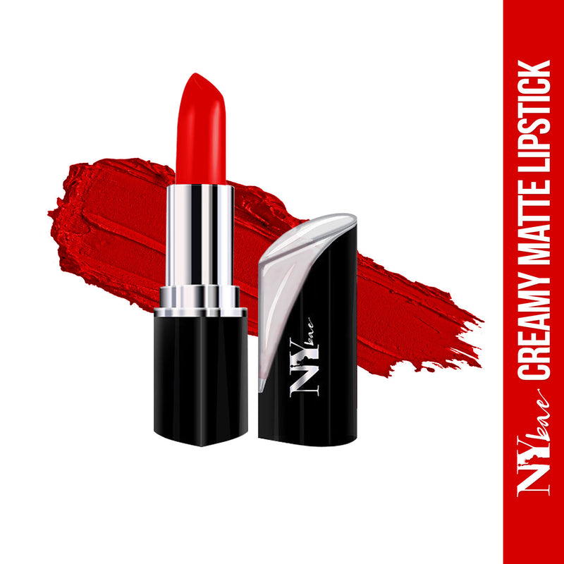 Lipstick, Creamy Matte, Red - Kiss Me On Brooklyn Bridge 11-1