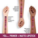Primer + Matte Confessions of a Lip-a-holic Liquid Lipstick - Sleigh all day 9  (4.5 ml)-7