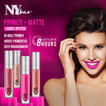 Primer + Matte Confessions of a Lip-a-holic Liquid Lipstick - Ladies night 6 (4.5 ml)-7
