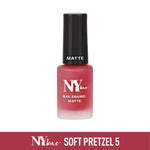 Nail polish, Matte, Red - Soft Pretzel 5-7