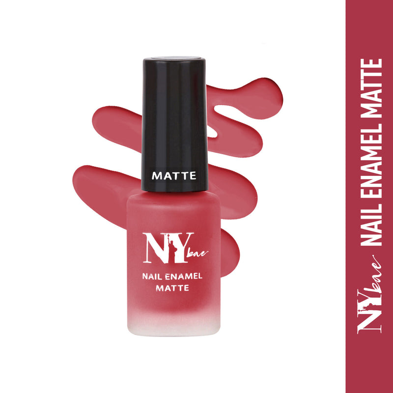 Nail polish, Matte, Red - Soft Pretzel 5-1