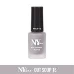 Nail Enamel, Matte, Purple - Take - out Soup 18-7