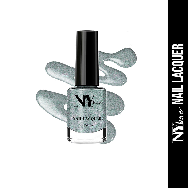 Nail Lacquer, Glitter, Silver, Moonlight - Empire State Moonlight 16 (6 ml)-1