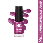 Nail Laquer, Sugar Effect, Purple, Sprinkles Sundae - Lavender Sprinkles Sundae 9 (6 ml)-1