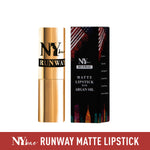 Argan Oil Infused Matte Lipstick, Runway Range, Red - Designer Spotlight 2 (4.5 g)-8