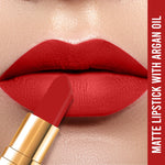 Argan Oil Infused Matte Lipstick, Runway Range, Red - Designer Spotlight 2 (4.5 g)-1