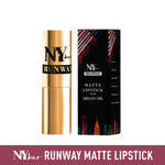 Argan Oil Infused Matte Lipstick, Runway Range, Purple - Featured Look 13 (4.5 g)-3