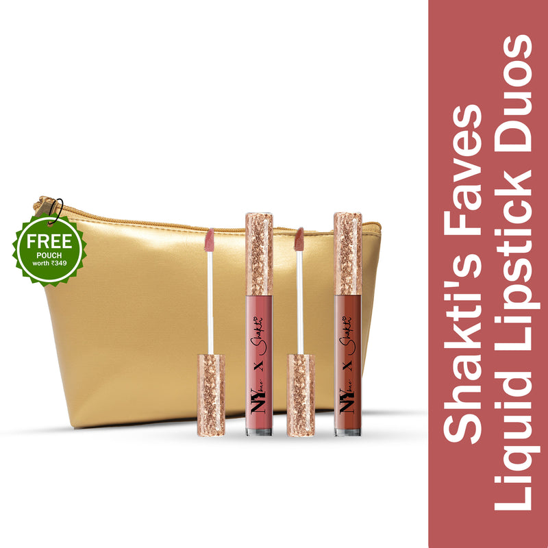 Shakti's Faves Liquid Lipstick Combo Duo 1 - Innate-1