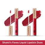 Shakti's Faves Liquid Lipstick Combo Duo 3 - Piquant-2