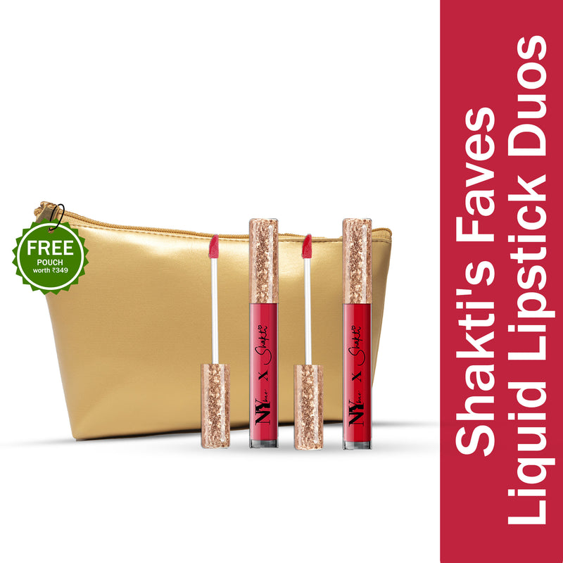 Shakti's Faves Liquid Lipstick Combo Duo 3 - Piquant-1