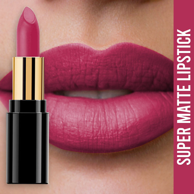 Super Matte Lipstick, Pink - Fearless Freeman 11-1