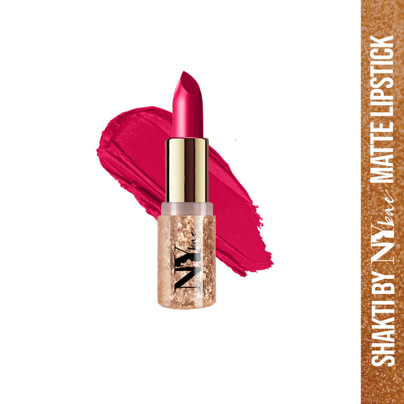 Shakti By NY Bae Creamy Matte Lipstick Pink - Free Spin 2 (4.2 g)-1