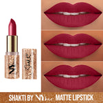 Shakti By NY Bae Creamy Matte Lipstick Maroon - Head Bang 7 (4.2 g)-2