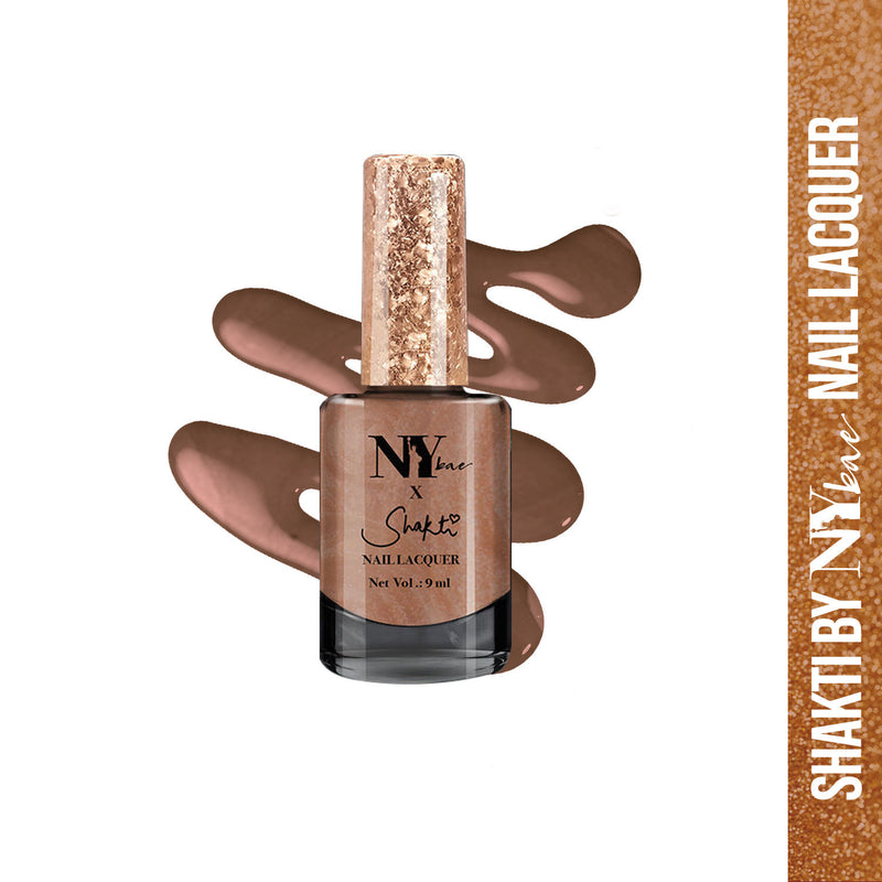 Shakti By NY Bae Nail Lacquer Chameleon Effect Nude - Greenwich Grooving 5 (9ml)-1